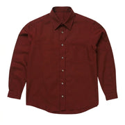 The Mercier 160 in Smoked Burgundy Oxford Cotton Gallery 1