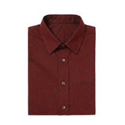 The Mercier 160 in Smoked Burgundy Oxford Cotton Gallery 3