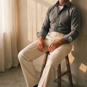 The Jack 140 in Black Chambray Cotton Gallery 2