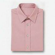 The Mercier 160 in Blush Pop Pinpoint Oxford Cotton Gallery 3