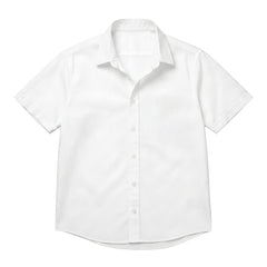 The Short Sleeve Jack 160 in Arctic Ice Pinpoint Oxford Cotton