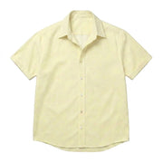 The Short Sleeve Mercier 120 in Warm Ivory Cotton Flax Gallery 1