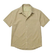 The Short Sleeve Mercier 120 in Ecru Beige Cotton Flax Gallery 1