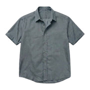 The Short Sleeve Mercier 125 in Muted Slate Linen Gallery 1