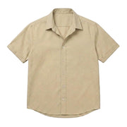 The Short Sleeve Mercier 160 in Warm Sand Indian Cotton Gallery 1