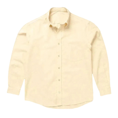 The Atticus 160 in Safari Dust Pinpoint Oxford Cotton