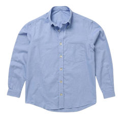 The Atticus 160 in Washed Iris Pinpoint Oxford Cotton