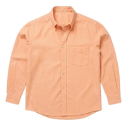 The Atticus 160 in Dusky Mandarin Pinpoint Oxford Cotton