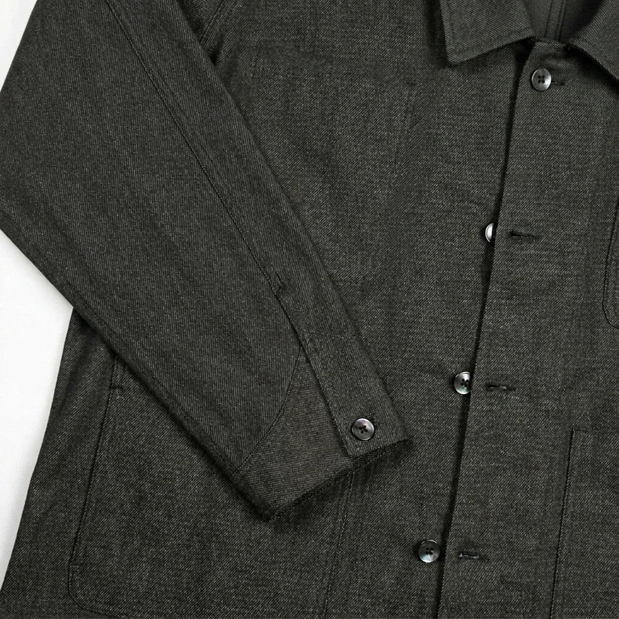 Snap-Button Cuffs with Reinforced Stitching