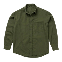 The Atticus 160 in Moss Green Oxford Cotton
