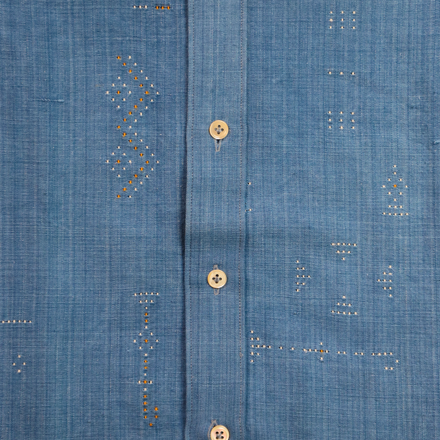 Mother Of Pearl Buttons with Fleur De Lys Stitch & Shank