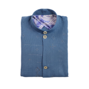 The Sammy 325 in Cerulean Tangaliya Kala Cotton
