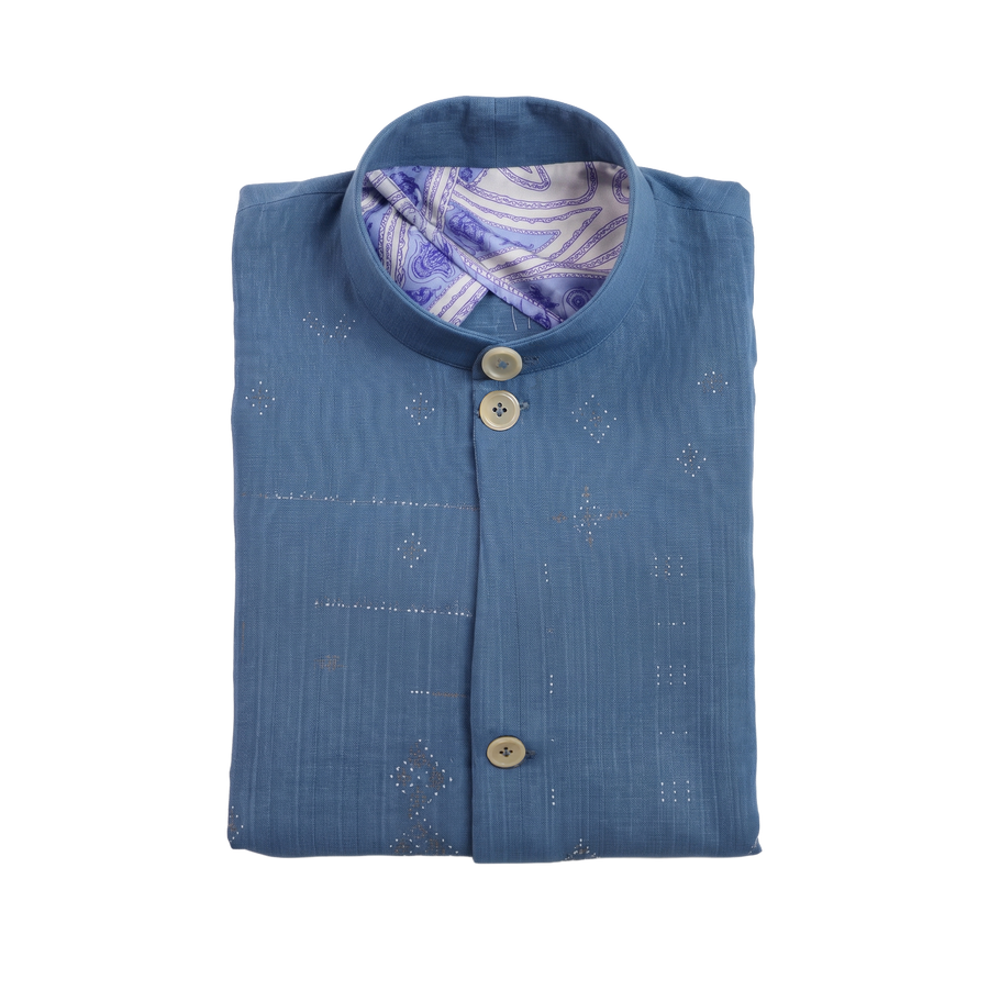 Stand Collar with button